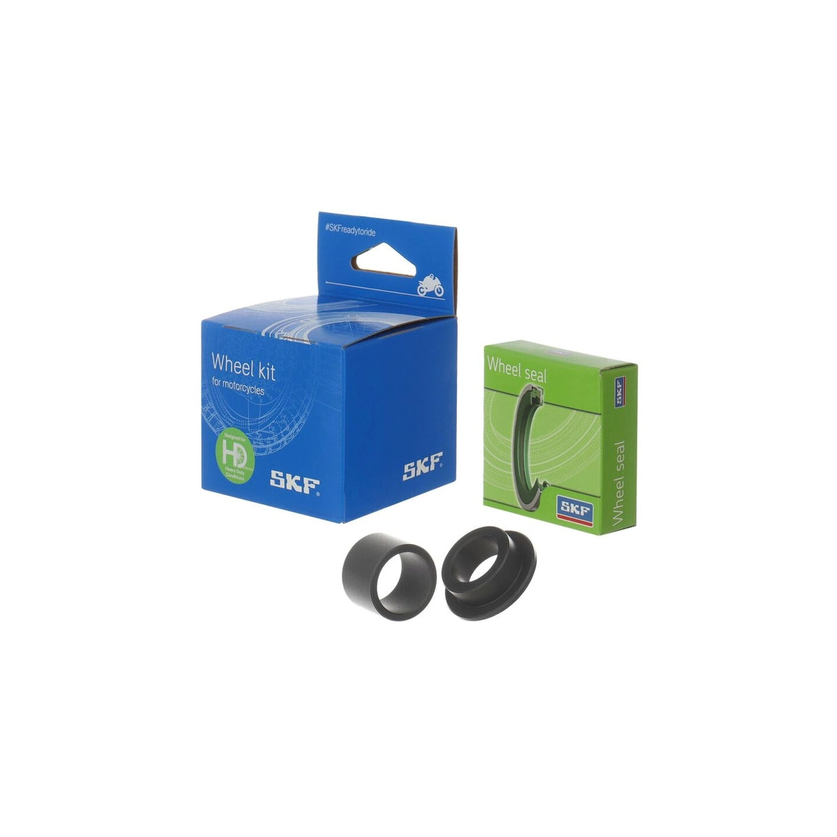 SKF VKWB-F-20-HDS-C hjulpakdåse og spacerkit til forhjul – Kawasaki KX 125 M